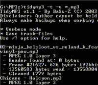 TidyMP3 small screenshot
